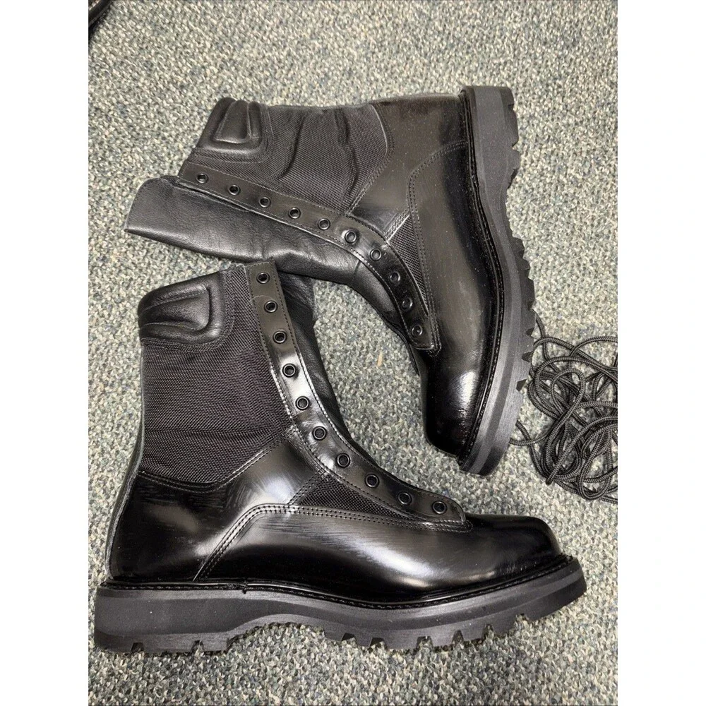 All American Boot Mfg Gortex Flight Deck Safety Boots Black New Men US Size 11